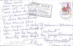 CPA Nice AM La Promenade des Anglais la nuit 