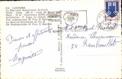 CPA Lourdes La Basilique Souterraine 