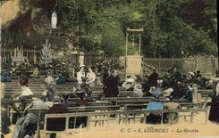 CPA Lourdes La Grotte 