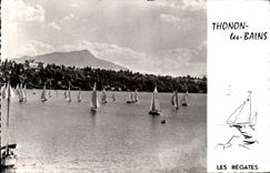CPA Thonon les Bains Les Regates 