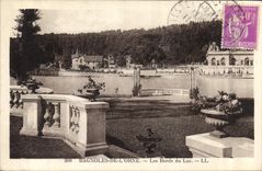 CPA Bagnoles de l'Orne Les Bords du Lac 