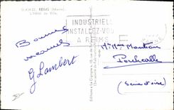 CPA Reims Marne L'Hotel de Ville 