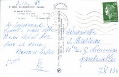 CPA La Bretagne Pornic Bateaux au repos Au fond le Chateau