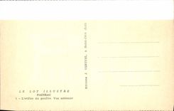 CPA Padirac L'orifice du gouffre Vue aerienne 