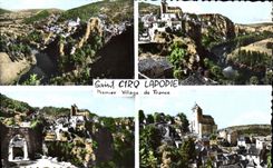 CPA Saint Cirq Ladodie Premier Village de France 