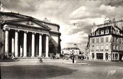 CPA Caen Calvados Palais de Justice et Place St Sauveur 