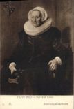 CPA Rijks Museum Amsterdam Frans Hals Portrait de Femme 