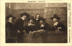 CPA Rijksmuseum Amsterdam Rembrandt Van Rijn Les syndics des drapiers 
