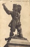 CPA Dunkerque Statue Jean Bart 