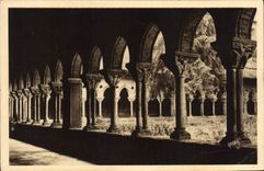 CPA Abbaye de Moissac Le Cloitre 