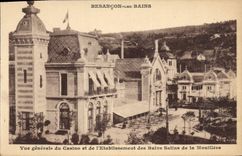 CPA Besancon les Bains Vue generale du Casino et d'Etablissement des Bains Salins de la Mouillere 