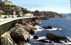 CPA Marseille Nouvelle Promenade de la Corniche le Prophete 