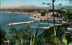 CPA La Cote d'Azur Nice L'Entree du Port 