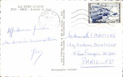 CPA La Cote d'Azur Nice L'Entree du Port 