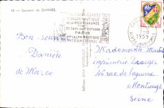 CPA Souvenir de Cannes 