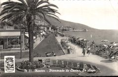 CPA Menton Promenade du Casino La Plage 
