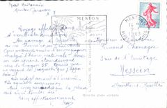 CPA Menton Promenade du Casino La Plage 