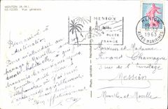 CPA Menton AM Vue generale 