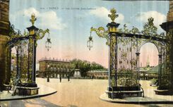 CPA Nancy Les Grilles Jean Lamour 