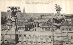 CPA Nancy Vue panoramique prise de l'Hotel de Ville 