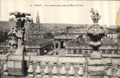 CPA Nancy Vue panoramique prise de l'Hotel de Ville 