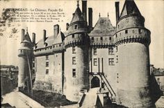 CPA Langeais Le Chateau Facade Est 