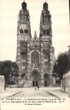 CPA Tours La Cathedrale St Gatien 