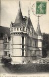 CPA Azay le Rideau Le Chateau Les Tours Nord 