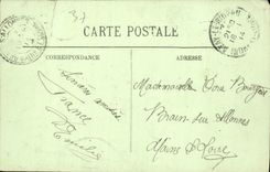 CPA Azay le Rideau Le Chateau Les Tours Nord