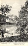 CPA Amboise Le Chateau Monument historique vu de l'lle et la Loire 