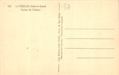 CPA Langeais Indre et Loire Entree du Chateau 