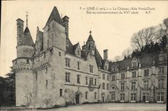 CPA Usse Le Chateau Aile Nord Ouest 
