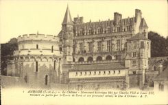 CPA Amboise Le Chateau Monument historique 