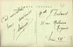 CPA Azay le Rideau Le Chateau National Facade Nord L'Entree 