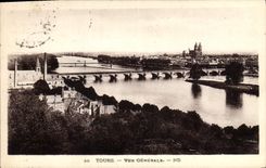 CPA Tours Vue Generale 