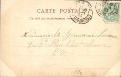 CPA Loches Le Donjon Cote Sud 