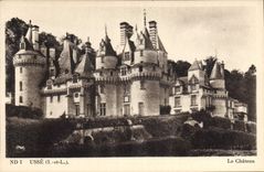 CPA Usse I et L Le Chateau 