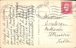 CPA Tours Le Palais de Justice et la Poste 