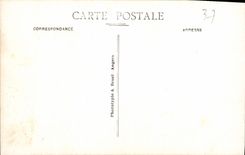 CPA Loches Porche de la Collegiale St Ours