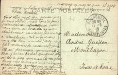 CPA Azay le Rideau Le Chateau Facade Ouest Vue sur l'Indre