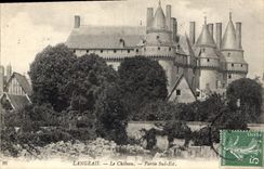 CPA Langeais Le Chateau Partie Sud Est 
