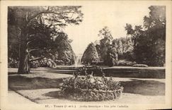 CPA Tours Jardin Botanique Une jolie Corbeille 