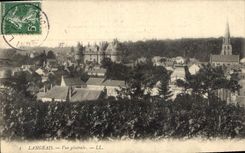 CPA Langeais Vue generale 