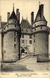 CPA Chateau de Langeais Entree et Pont Levis 