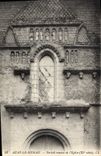 CPA Azay le Rideau Portail romain de l'Eglise 