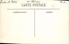 CPA Azay le Rideau Portail romain de l'Eglise 