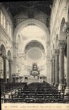 CPA Tours Eglise Saint Martin Nef centrale et Choeur 