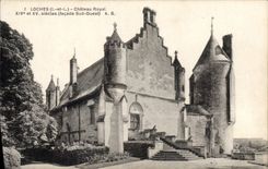 CPA Loches Chateau Royal facade Sud Ouest 