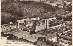 CPA Villandry Le Chateau vu d'avion 