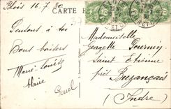 CPA Villandry Le Chateau vu d'avion 